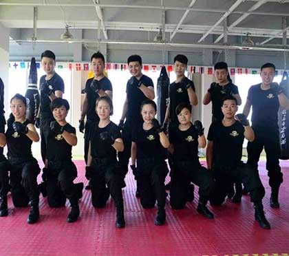 職業(yè)保鏢訓練照片